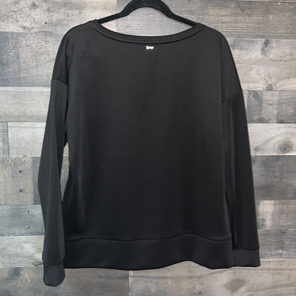 Fun Black with White Purple and Blue Juicy Couture Sweatshirt - Picture 2 of 6